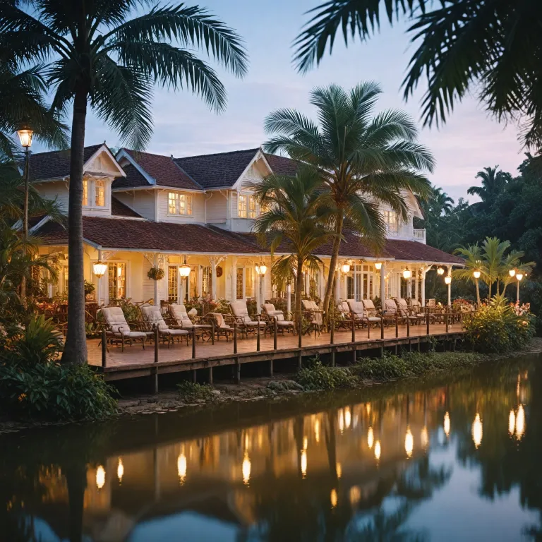 Elegant hotels in Suriname South America for refined city and river stays