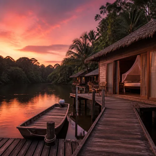 Hotel guide Suriname 2026: the interior river lodges worth the transfer from Paramaribo