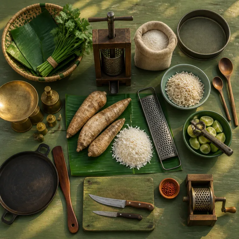 Paramaribo's Central Market at sunrise: the couple's food itinerary from pom to cassava bread